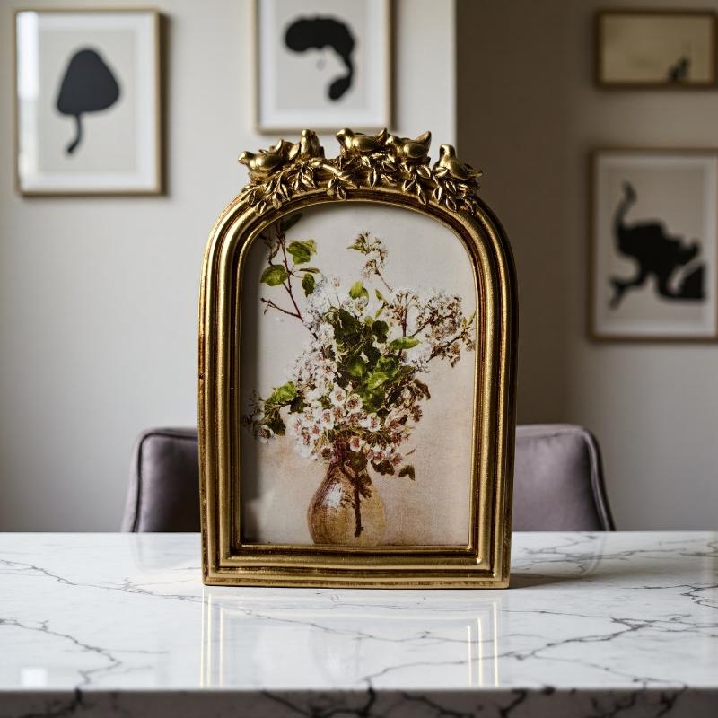إطار صور بيضاوي صغير للتعليق ع - مراجعة Resin Art Photo Frame وسعره