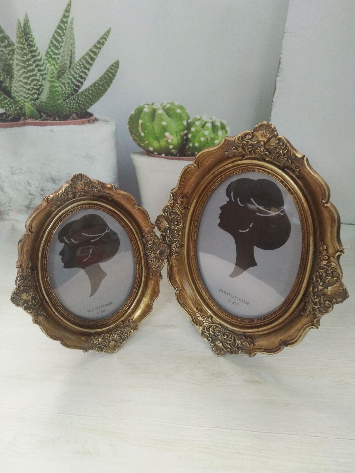 البيضاوي الديكور إطار صور غرفة - مراجعة Resin Art Photo Frame وسعره