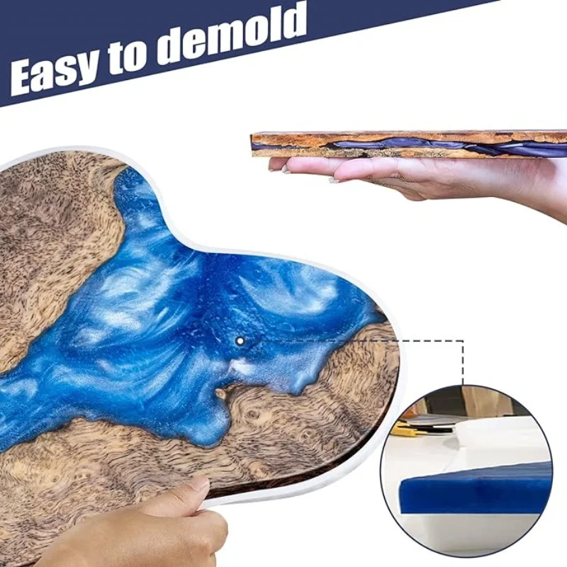 قالب طاولة كبير من الراتنج مقا - مراجعة Resin Art Table وسعره