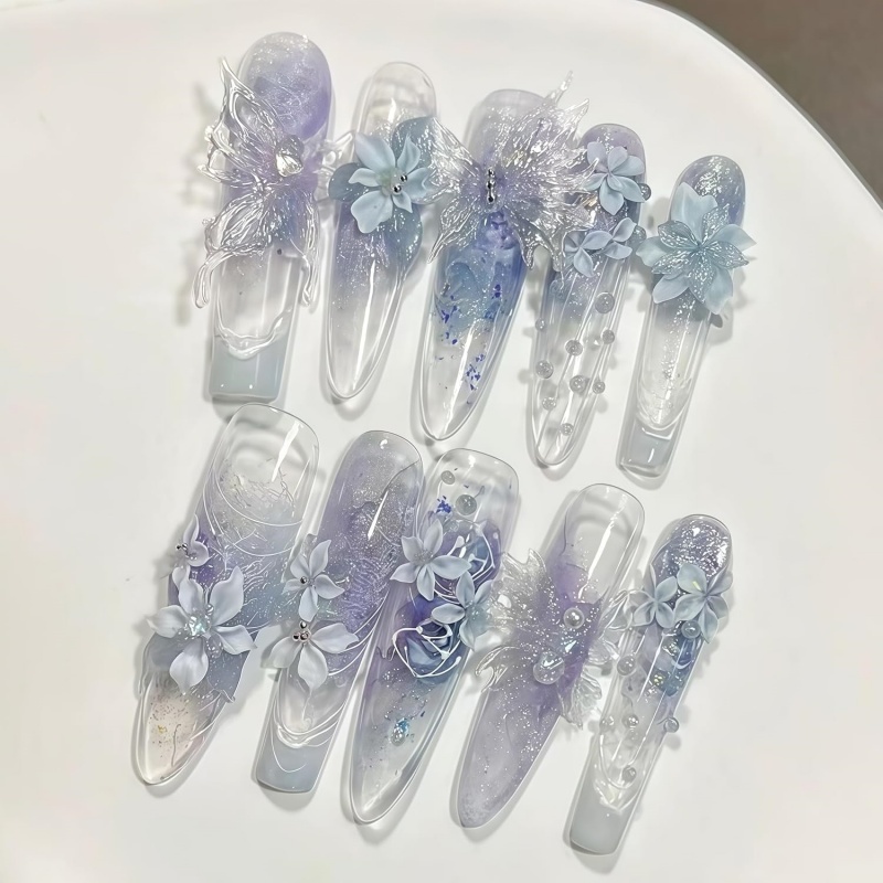 ثلاثية الأبعاد فراشة زهرة هلام - مراجعة Resin Art Template وسعره