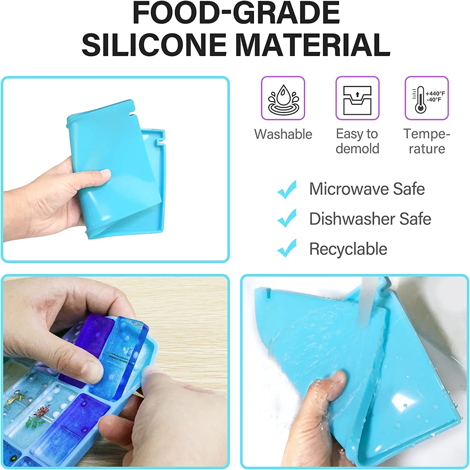 دومينو قوالب سيليكون الايبوكسي - مراجعة Resin Art Equipment وسعره