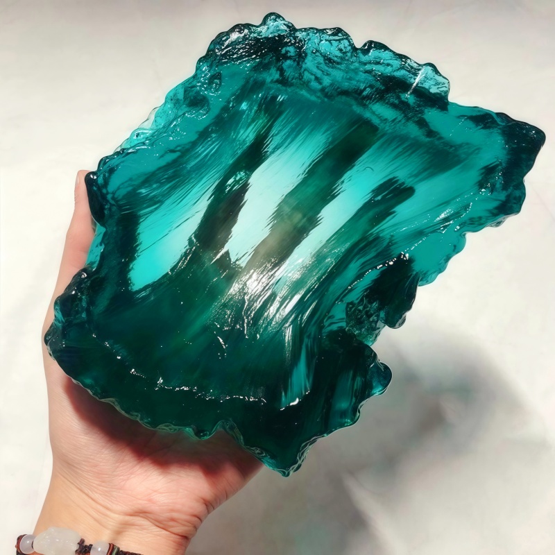 المحيط موجة تصميم لوحة راتنجات - مراجعة Resin Art Ring Design وسعره