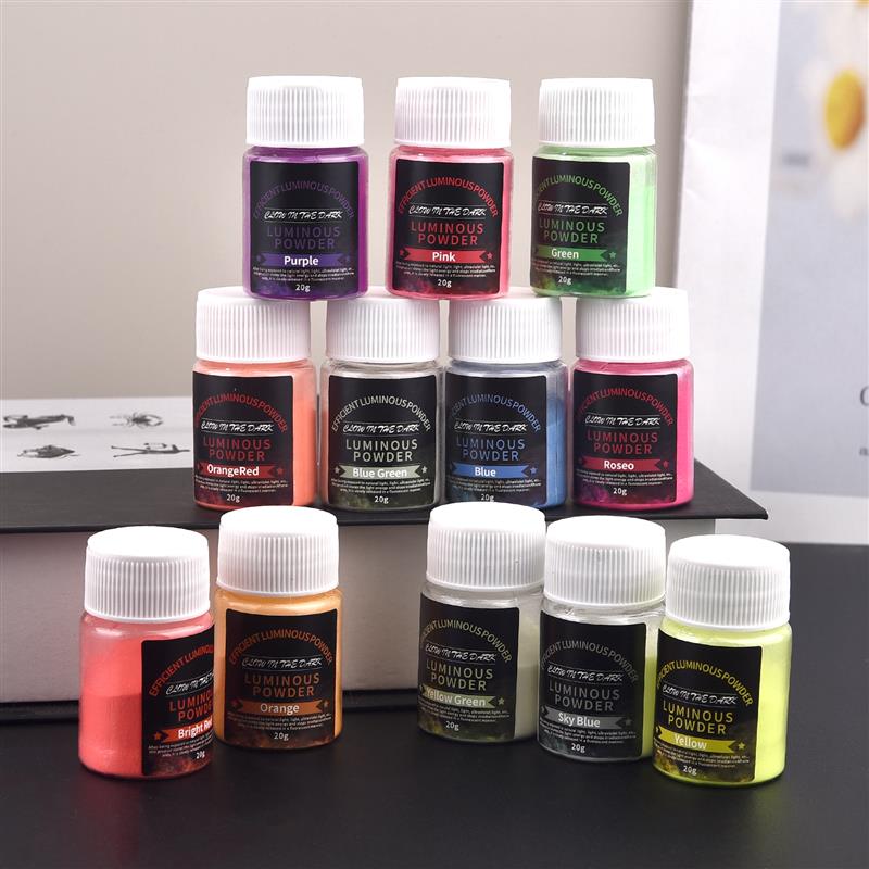 20 جرام/زجاجة مضيئة مسحوق الاي - مراجعة Glitter Powder Resin وسعره