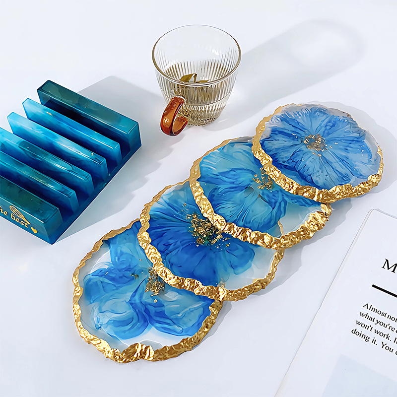 لتقوم بها بنفسك كريستال الايبو - مراجعة Resin Art Tray وسعره