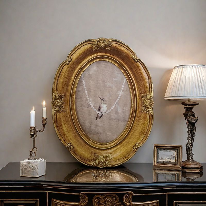 إطار صور جداري فرنسي عتيق، لوح - مراجعة Resin Art Photo Frame وسعره
