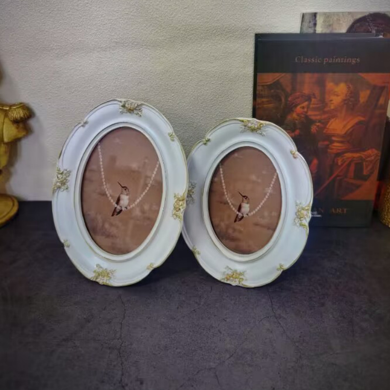 إطار صور جداري فرنسي عتيق، لوح - مراجعة Resin Art Photo Frame وسعره