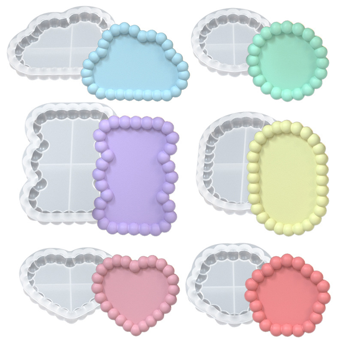 فقاعة صينية قالب من السيليكون  - مراجعة Resin Art Tray وسعره