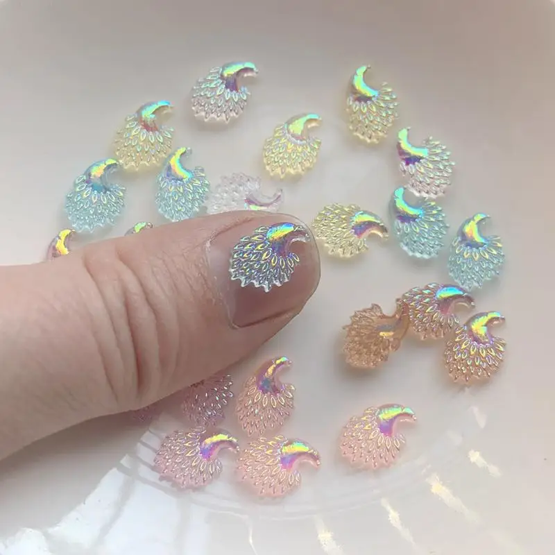 50 قطعة/الوحدة 8*12 مللي متر م - مراجعة Resin Art Earrings Design وسعره