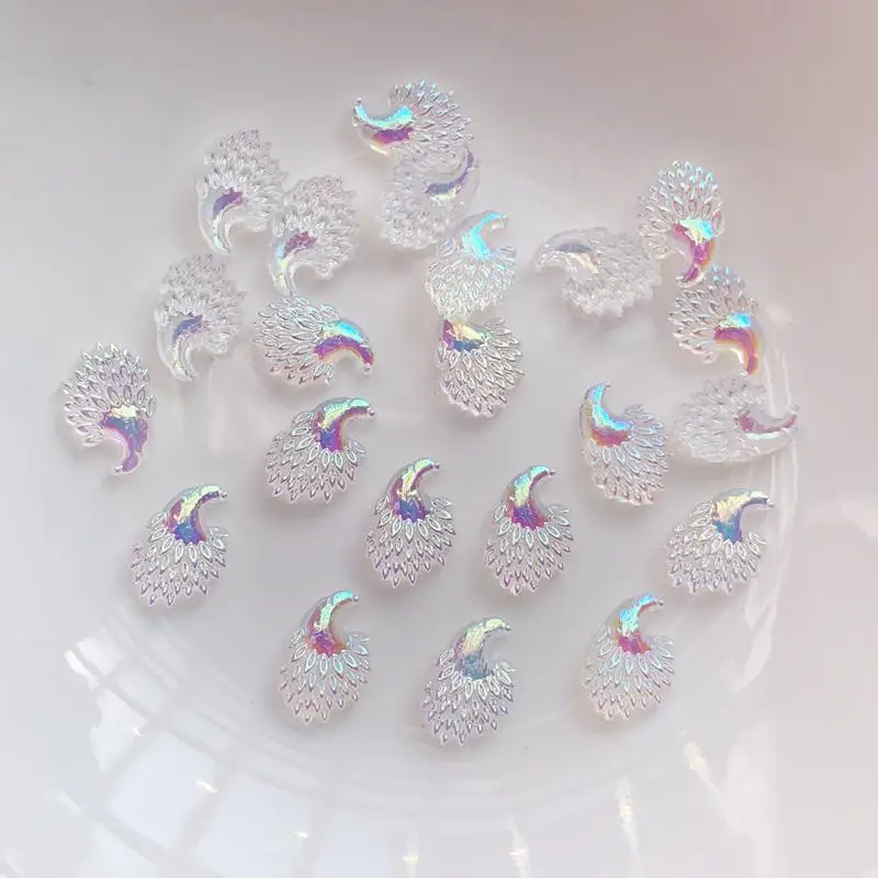 50 قطعة/الوحدة 8*12 مللي متر م - مراجعة Resin Art Earrings Design وسعره